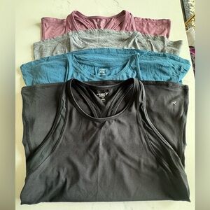 Old Navy athletic tops (4)